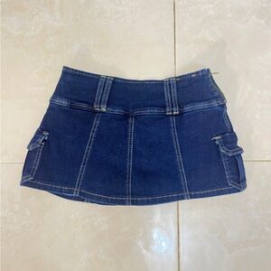 SHEIN Jean mini skirt